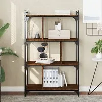 Irving 4-Tier Bookcase - Brown, Oak