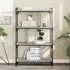 Irving 4-Tier Bookcase - Grey, Oak