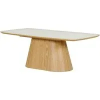 Irwin Ceramic Top Coffee Table - Sand