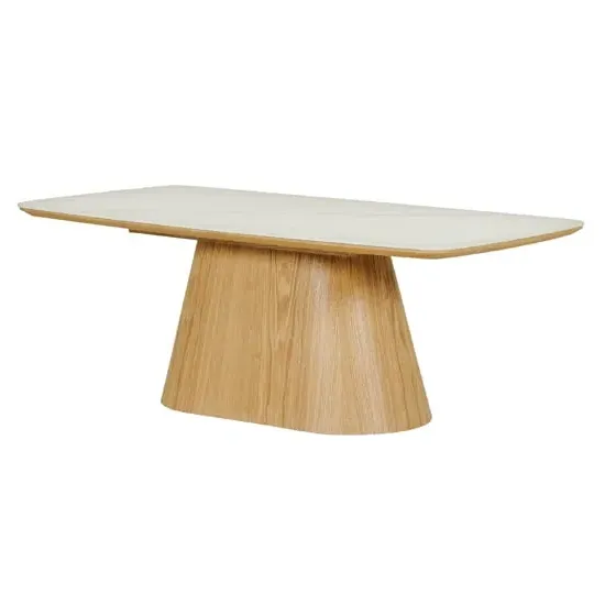 Irwin Ceramic Top Coffee Table - Sand image