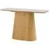 Irwin Ceramic Top Console Table - Sand