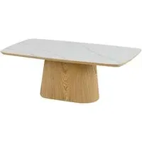 Irwin Ceramic Top Dining Table - Sand