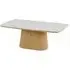 Irwin Ceramic Top Dining Table - Sand