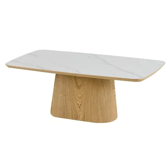 Irwin Ceramic Top Dining Table - Sand