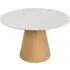 Irwin Round Ceramic Top Dining Table - Sand