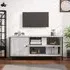 Isabelle TV Stand with Storage - Grey Sonoma Oak