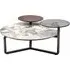 Ithaca Coffee Table - Grey, Ceramic