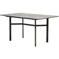 Ithaca Rectangular Dining Table - Grey, Ceramic