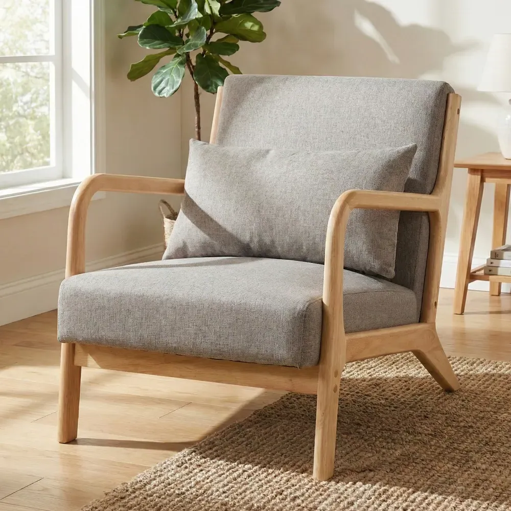 Iverox 1-Seater Sofa - Stone, Fabric product