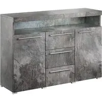 Izola Sideboard with LED - Slate Grey