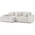 Jackson Right Hand Corner Sofa - Beige, Fabric