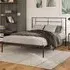 Jacksonville King Size Bed Frame - Black, Metal