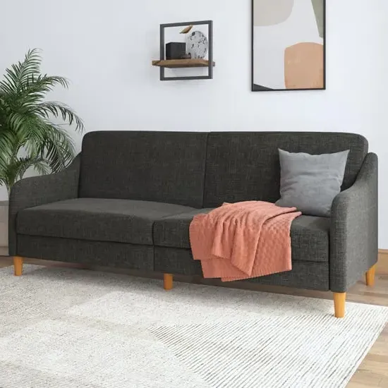 Jamaica Sofa Bed with Storage - Grey, Linen
