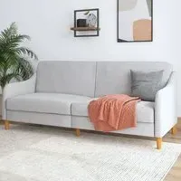 Jamaica Sofa Bed with Storage - Light Grey, Linen