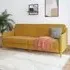 Jamaica Sofa Bed with Storage - Mustard, Linen
