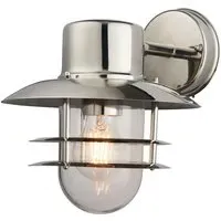 Jamaica Stainless Steel Wall Light - Silver