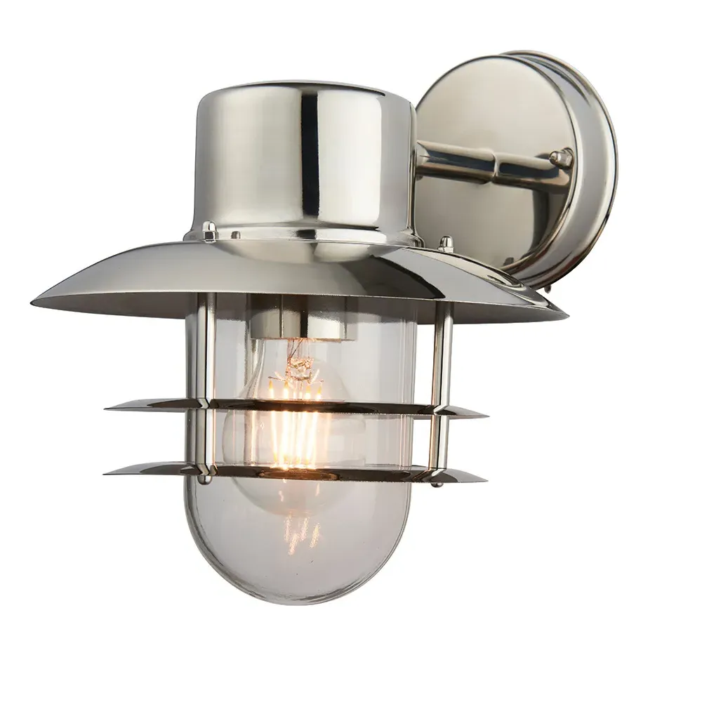 Jamaica Stainless Steel Wall Light - Silver image