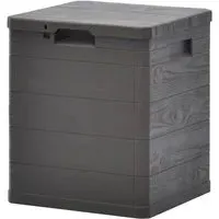 Janya Garden Storage Box - Brown, Plastic