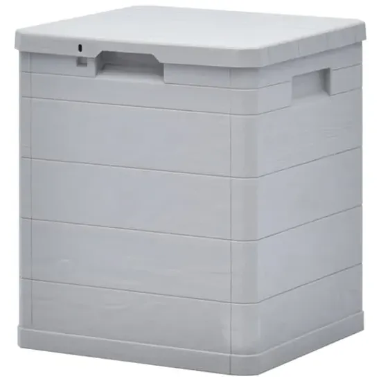 Janya Garden Storage Box - Light Grey, Plastic