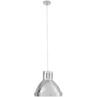 Jaspro Industrial Pendant Light - Chrome, Metal