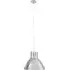 Jaspro Industrial Pendant Light - Chrome, Metal
