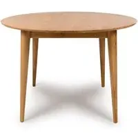 Javion Round Dining Table - Natural, Oak