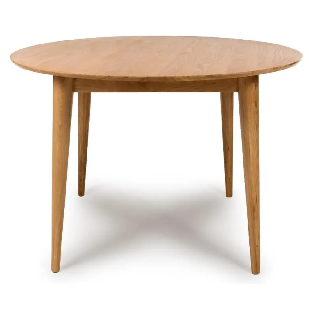 Javion Round Dining Table - Natural, Oak image