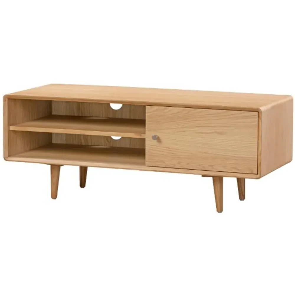 Javion TV Stand with Storage - Natural, Oak image