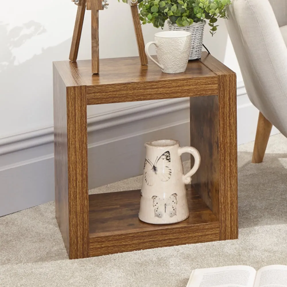 Jawcraig Square End Table - Brown image
