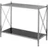 Jefferson Console Table - Black, Silver