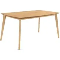 Jerome Large Rectangular Dining Table - Oak