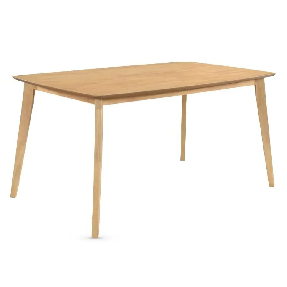 Jerome Large Rectangular Dining Table - Oak image