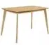 Jerome Small Rectangular Dining Table - Oak