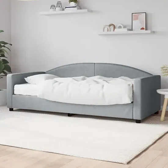 Jersey Daybed with Mattress - Light Grey, Fabric product