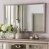 Jessika Rectangular Wall Mirror - Taupe, Eucalyptus