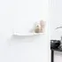 Jicama Metal Wall Shelf - White