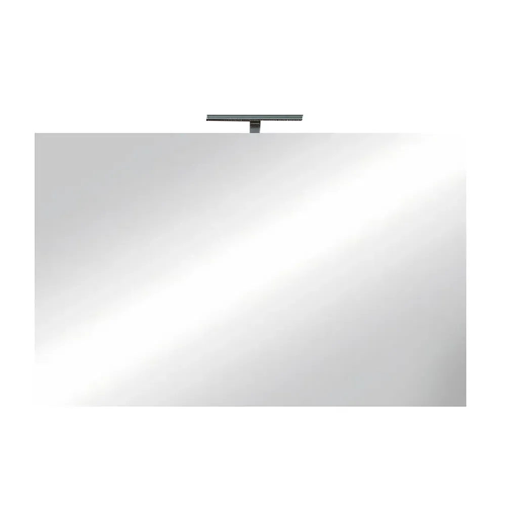 Jining 100cm Bathroom Mirror with LED Lights - Clear