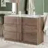Jining 120cm Floor Standing Vanity Unit - Mercure, Wood