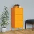 Jordan Storage Cabinet with 3 Drawers - Mustard Yellow, Steel