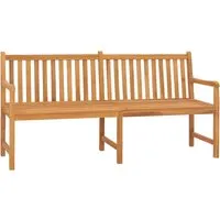 Jota Garden Seating Bench - Natural, Teak Wood alternate view