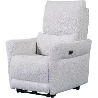 Juneau 1-Seater Recliner Chair - Biscuit, Fabric