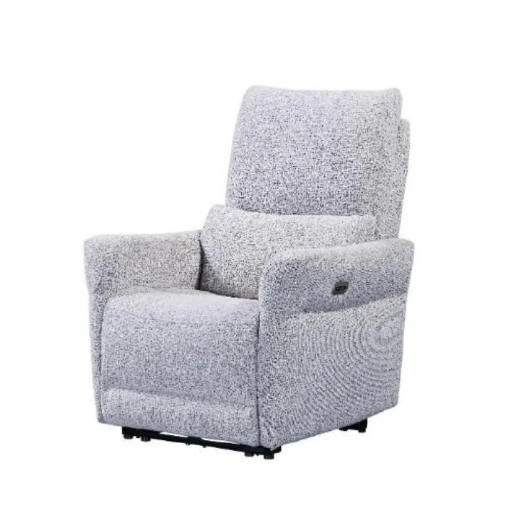 Juneau 1-Seater Recliner Sofa - Dove, Fabric