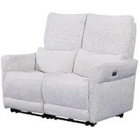 Juneau 2-Seater Recliner Sofa - Biscuit, Fabric