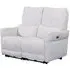 Juneau 2-Seater Recliner Sofa - Biscuit, Fabric