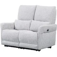 Juneau 2-Seater Recliner Sofa - Dove, Fabric