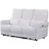 Juneau 3-Seater Recliner Sofa - Biscuit, Fabric
