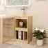 Jupiter 2-Compartment Bookcase - Natural, Pinewood