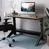 Justine Laptop Desk - Black, Oak