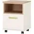 Kaas Office Pedestal Cabinet - White, Oak