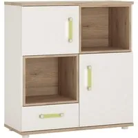 Kaas Storage Cabinet - White, Oak